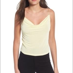 Cowl Front Cami Tank Top